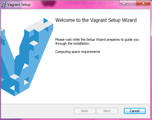 vagrant setup